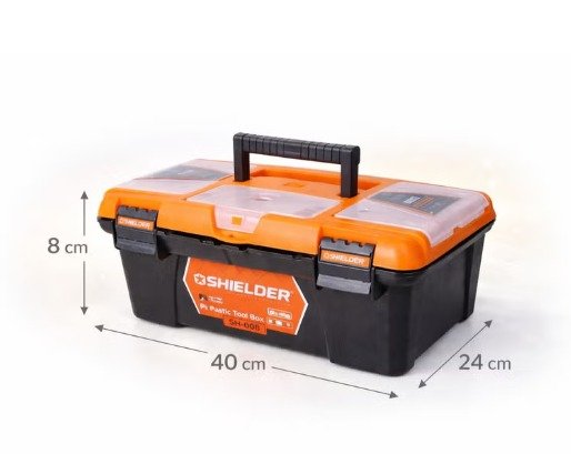 Shielder SH-808 جعبه ابزار پلاستیکی سنگین — 2